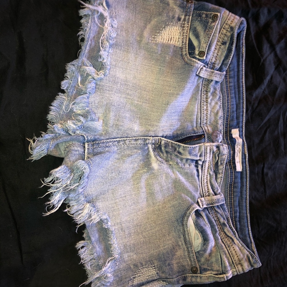 Jean shorts - short!